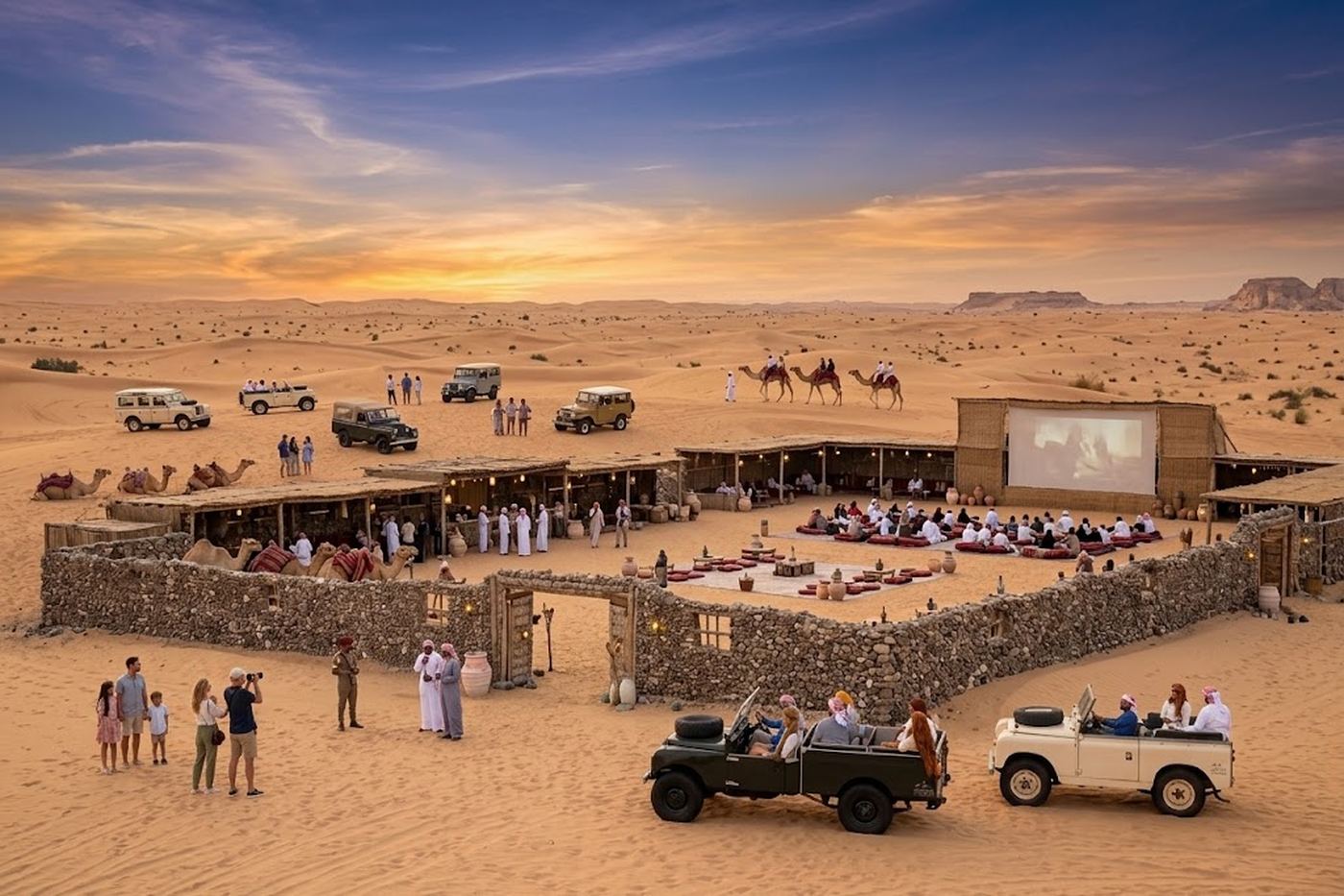 Exclusive Desert Safari with Normal Service